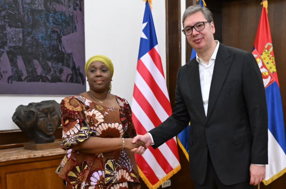 Vučić sa Sarom Bajsolou Njanti: Radujem se učešću Liberije na EXPO 2027 FOTO