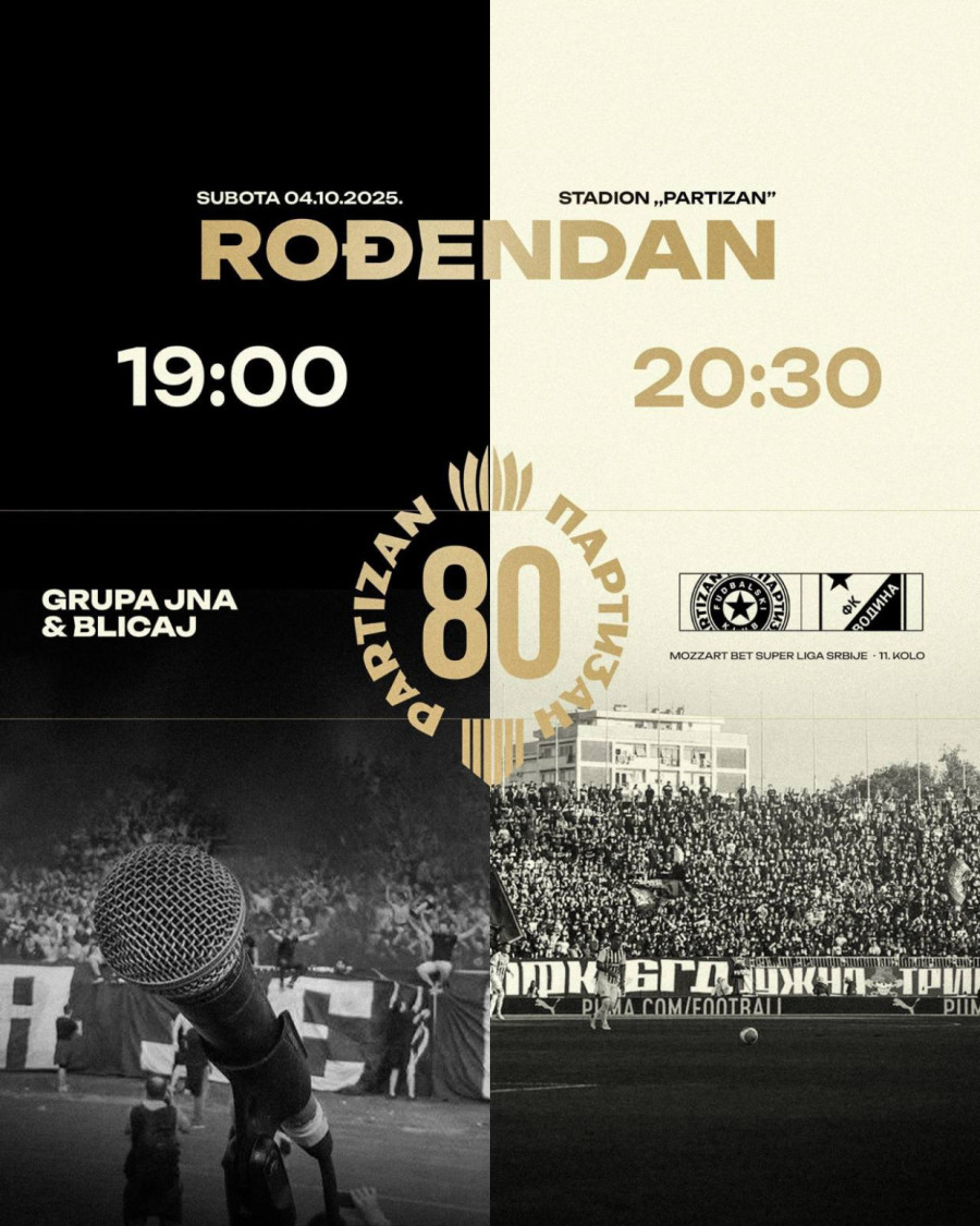 Bez skupih koktela – Partizanova rođendanska žurka u Humskoj