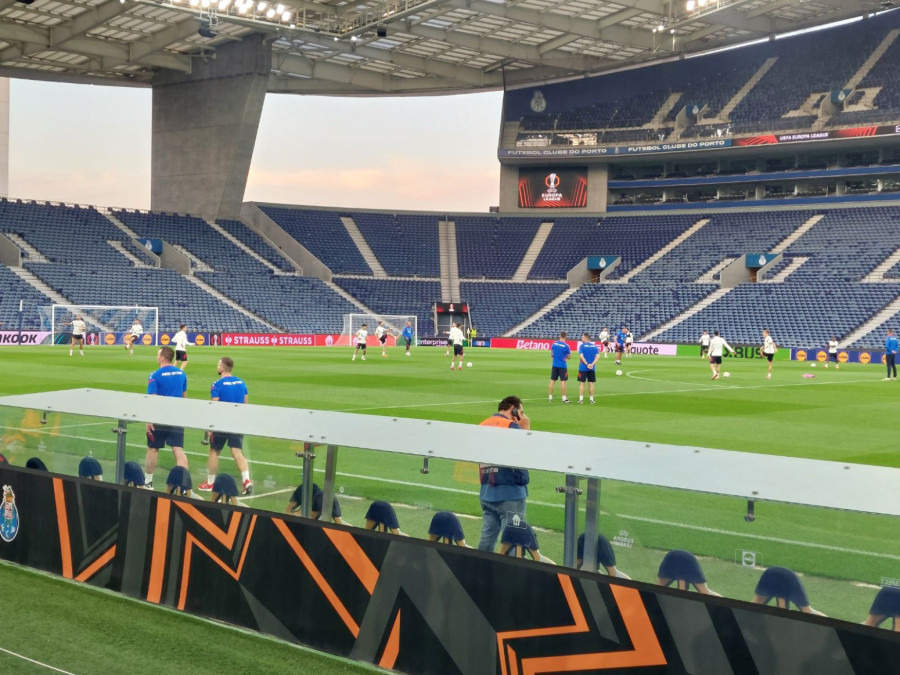 B92.sport na treningu Zvezde: Veliki stadion za velika dela FOTO