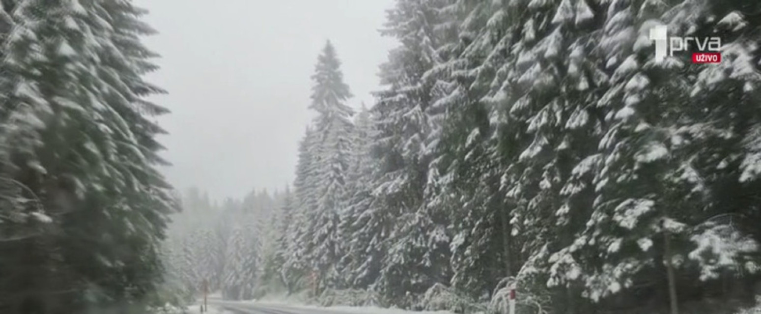 Zabelele se srpske planine: Sneg veje bez prestanka, turisti iznenađeni prizorom VIDEO