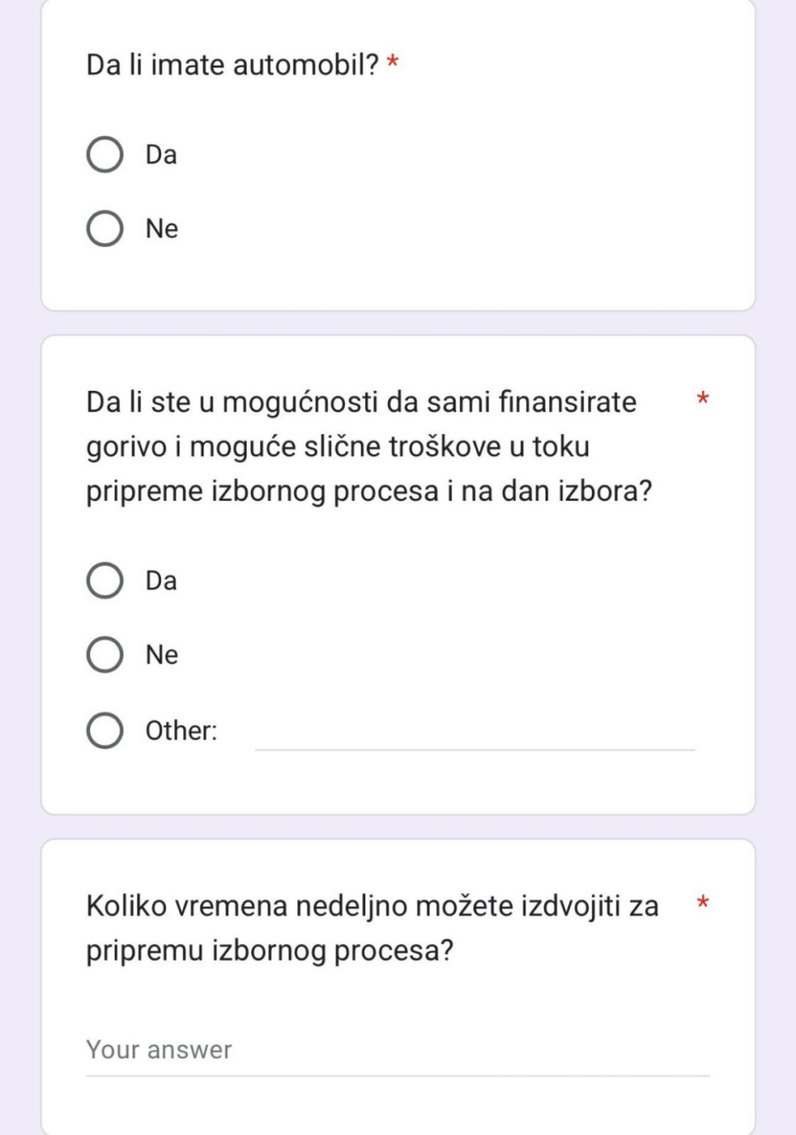 Novi skandal blokadera: Na fakultetima obučavaju kontrolore za izbore FOTO