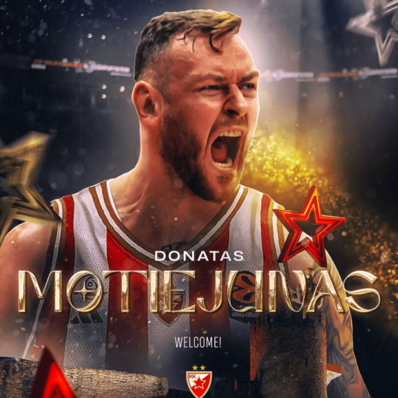 Zvanično: Zvezda predstavila Motiejunasa!