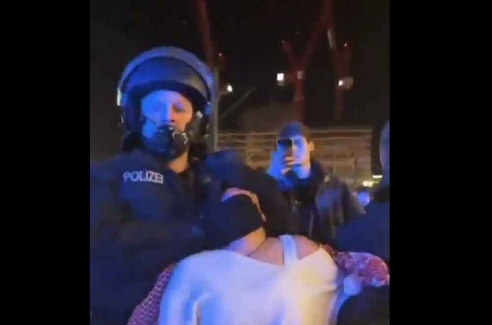 Elegantno privođenje "studentske elite"; Ovako se nemačka policija obračunava sa demonstrantima VIDEO