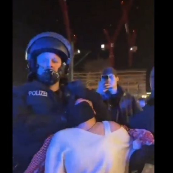 Elegantno privođenje "studentske elite"; Ovako se nemačka policija obračunava sa demonstrantima VIDEO