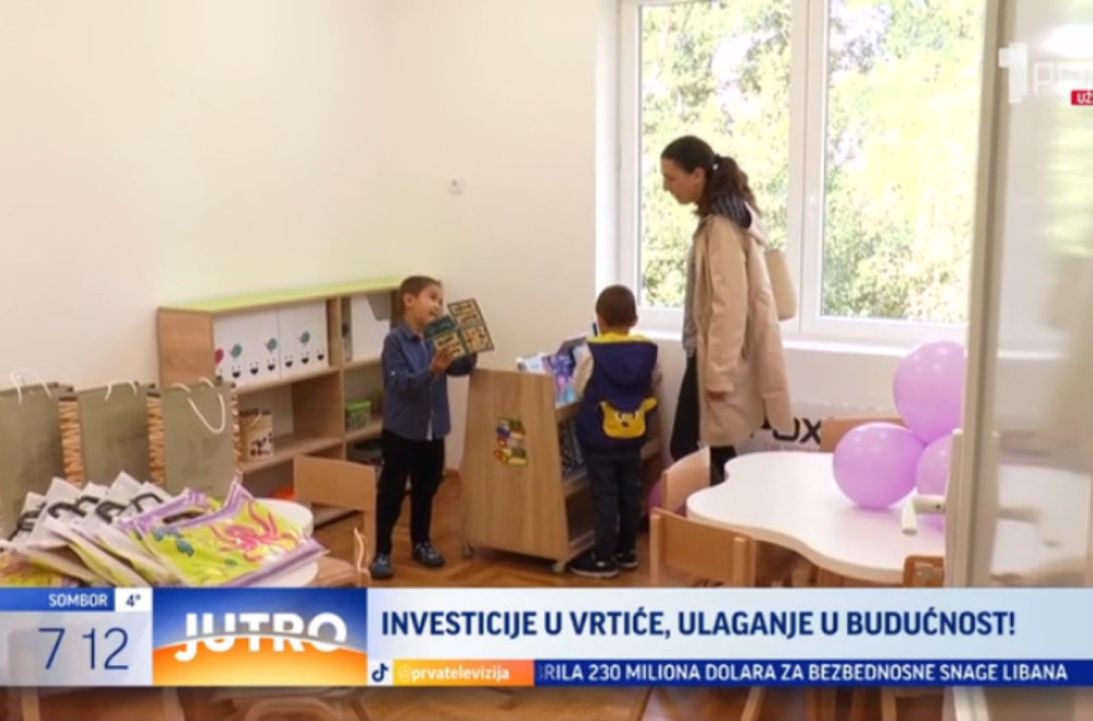 Rekonstruisan vrtić u najvećem selu u Dragačevu VIDEO