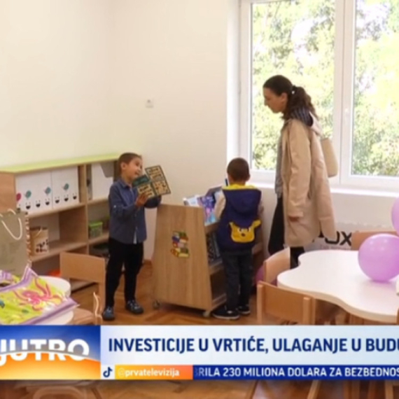 Rekonstruisan vrtić u najvećem selu u Dragačevu VIDEO