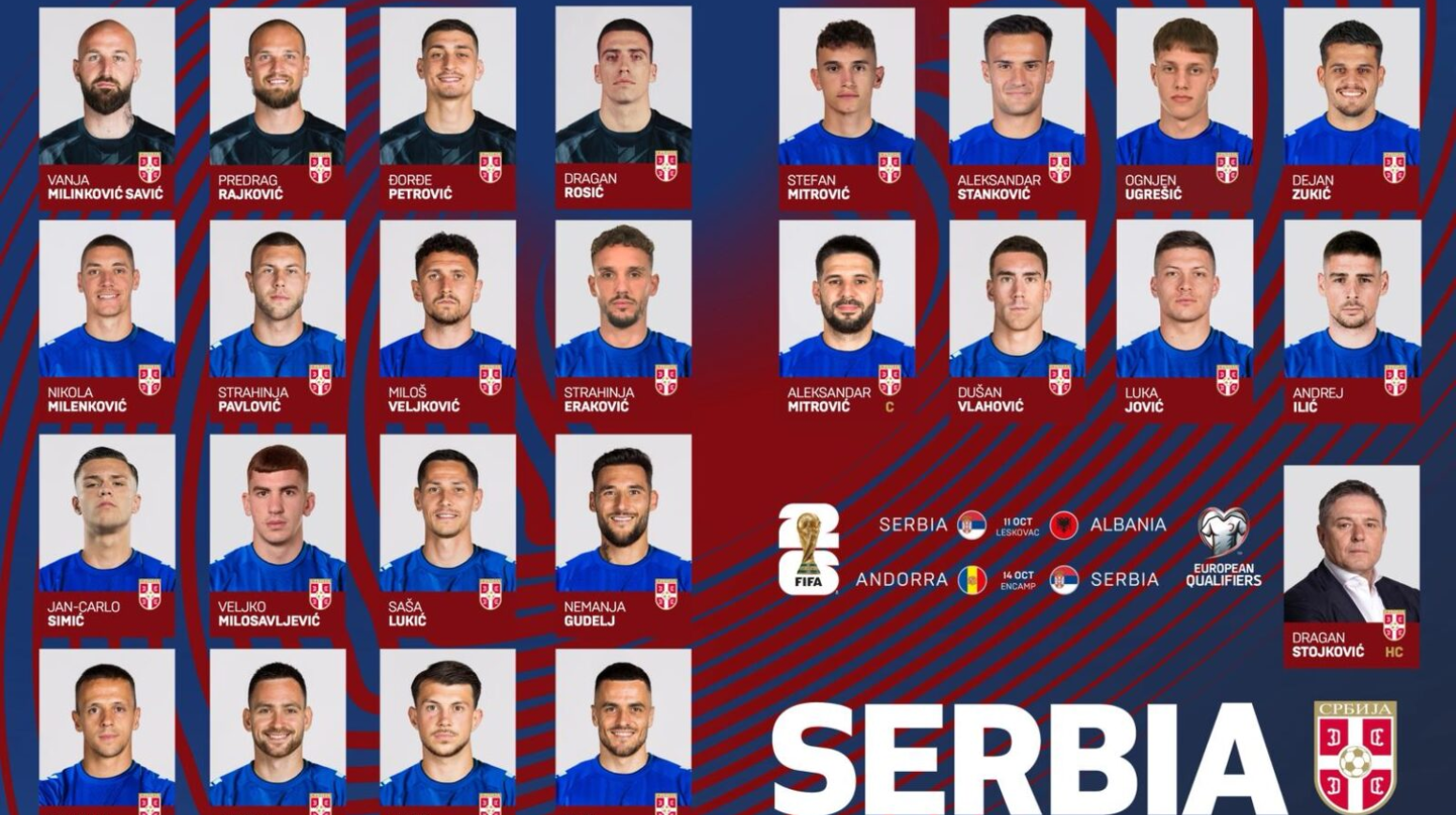 Piksi zvao četiri debitanta za Albaniju!