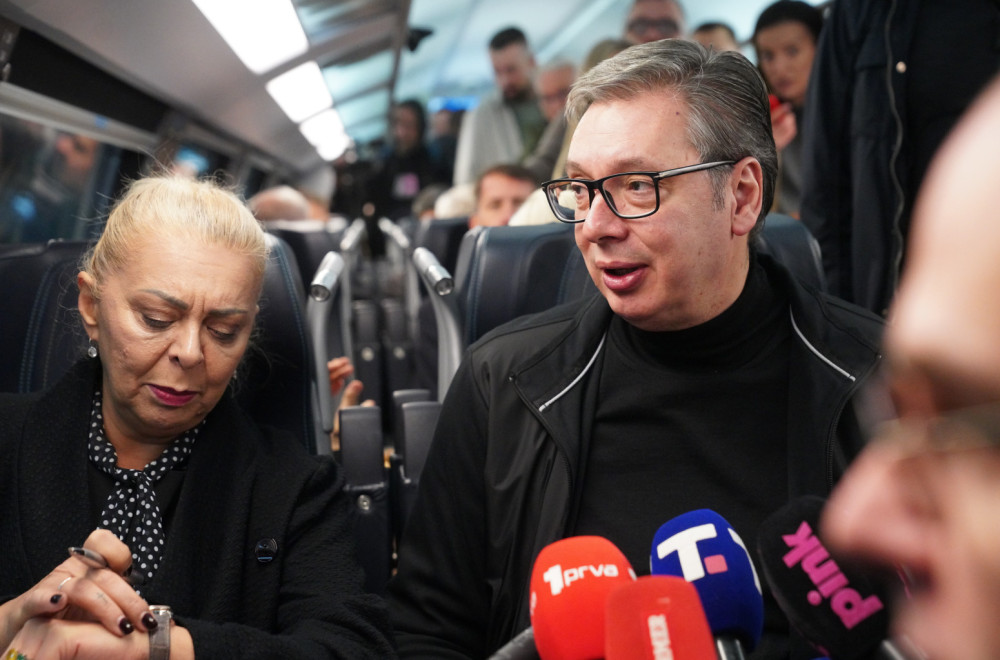 "The 'Soko' sped at 200 km/h; Vučić: Passenger traffic to Budapest starting in March VIDEO"