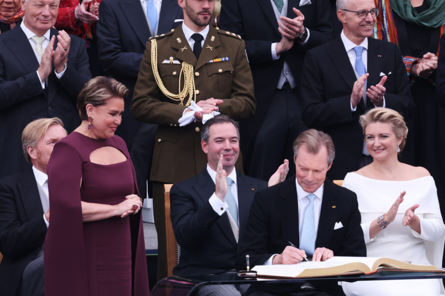 Istorijska smena: Princ Gijom položio zakletvu i postao novi veliki vojvoda FOTO