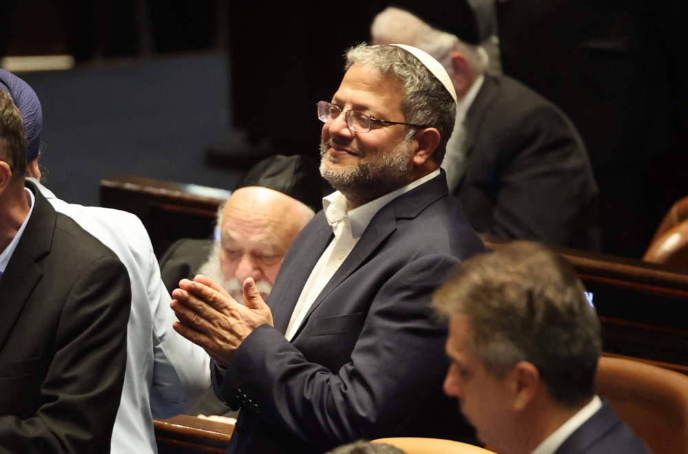 Skandal Bena Gvira: Izraelski ministar snimio kako se ruga zarobljenima s flotile VIDEO