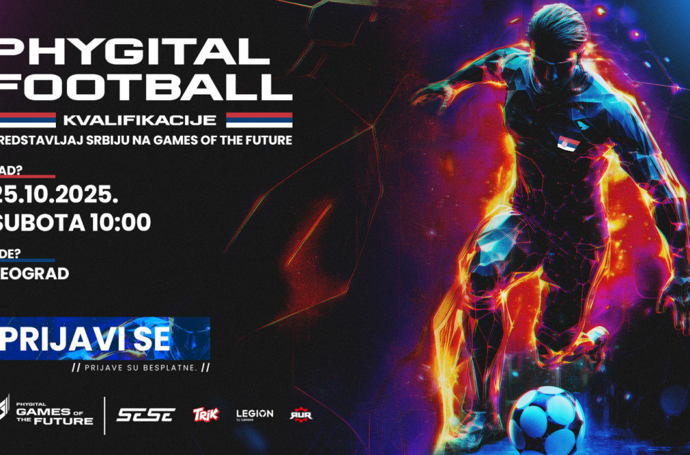 SESE te poziva na Phygital Fudbal kvalifikacije! Prijavi se i postani predstavnik Srbije!