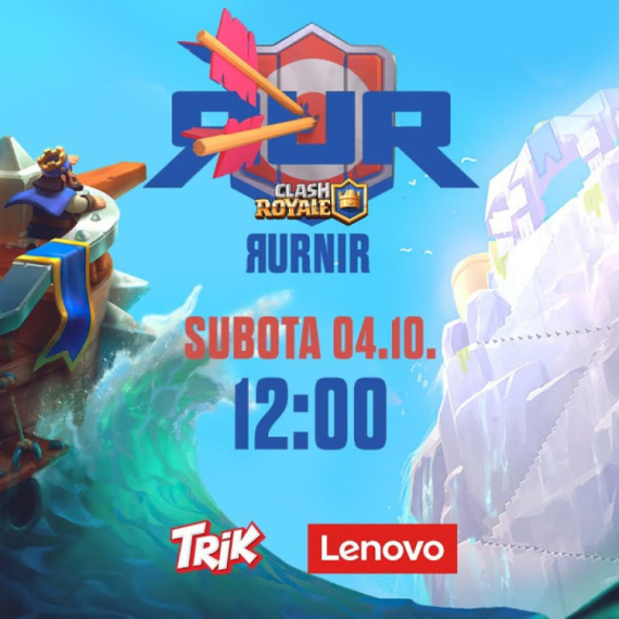 Spremite se za novi Clash Royale turnir! Pratite prenos 04.10. od 12:00!