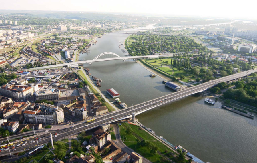 Nova panorama Beograda: Novi most preko Save gotov do kraja 2026. godine FOTO