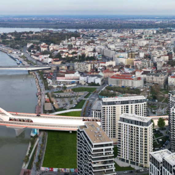 Nova panorama Beograda: Novi most preko Save gotov do kraja 2026. godine FOTO