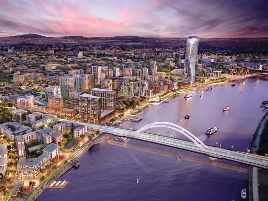 Nova panorama Beograda: Novi most preko Save gotov do kraja 2026. godine FOTO