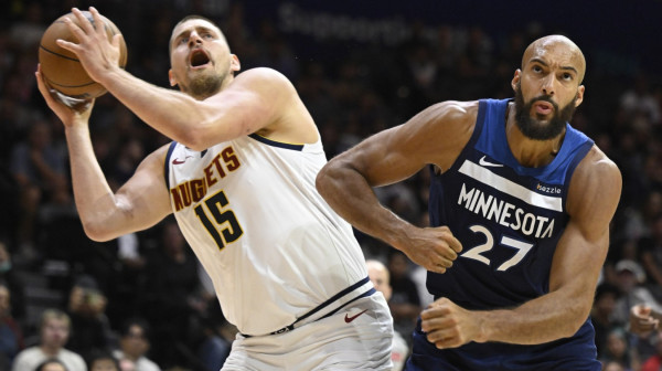 Jokić upalio motore, Valančunas debitovao – Denver izgubio VIDEO