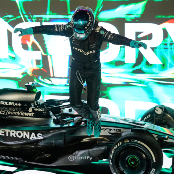 Rasel bio nervozan zbog Ferstapena: "Kada sam video da je na mekim gumama..."