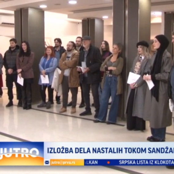Kula Motrilja prvi put iskorišćena kao atelje: Otvorena nova izložba u Novom Pazaru VIDEO
