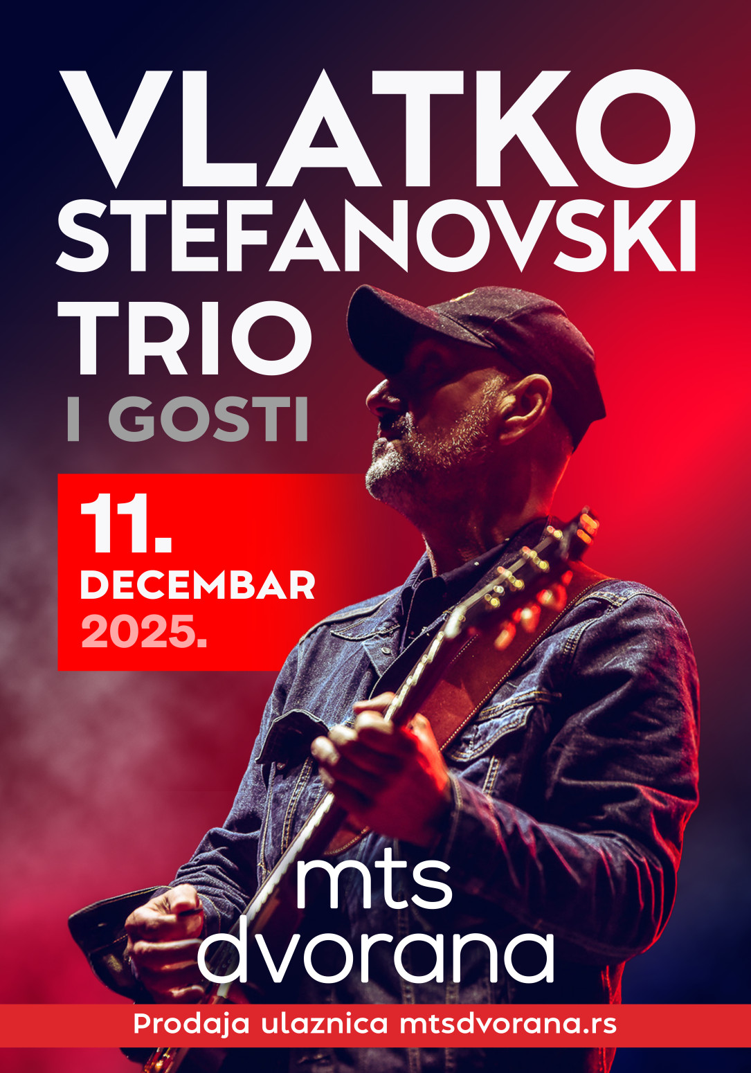 Virtuoz na gitari: Vlatko Stefanovski 11. decembra u MTS Dvorani zajedno sa gostima