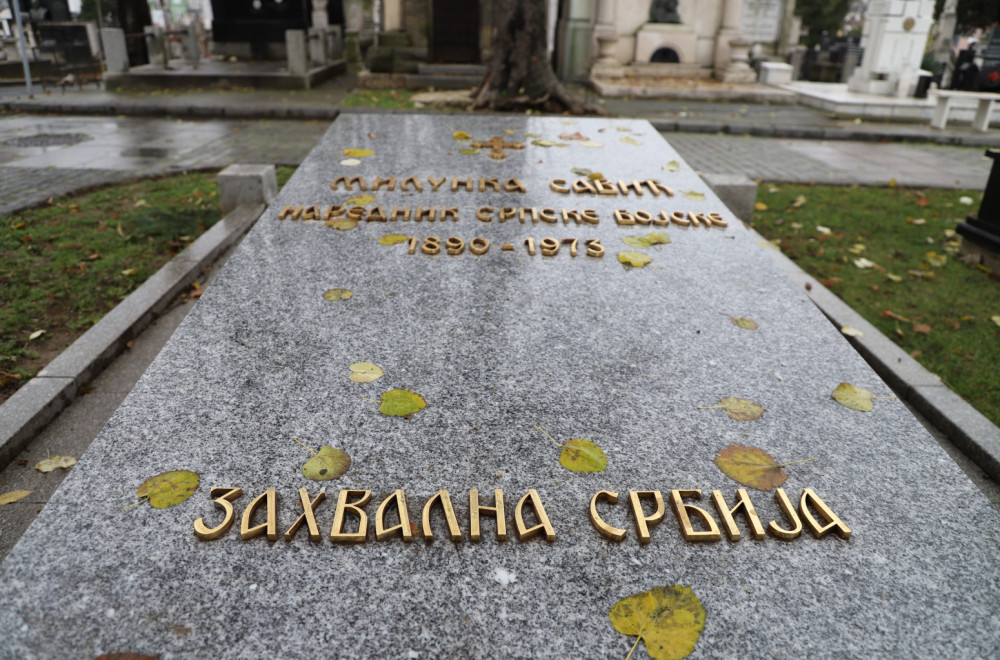 Na Novom groblju obeležena godišnjica smrti heroine Milunke Savić VIDEO