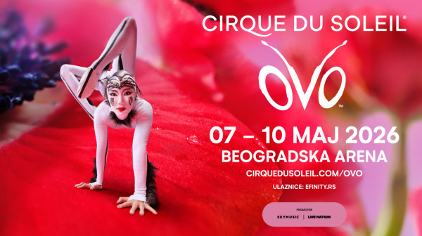 Ulaznice za najveću svetsku atrakciju Cirque du Soleil i predstavu "OVO" od danas u prodaji