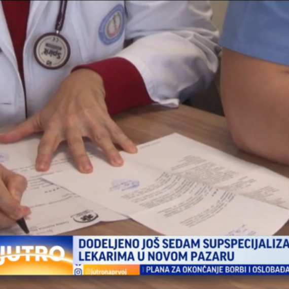 Prvi put dodeljeno sedam supspecijalizacija u Novom Pazaru VIDEO