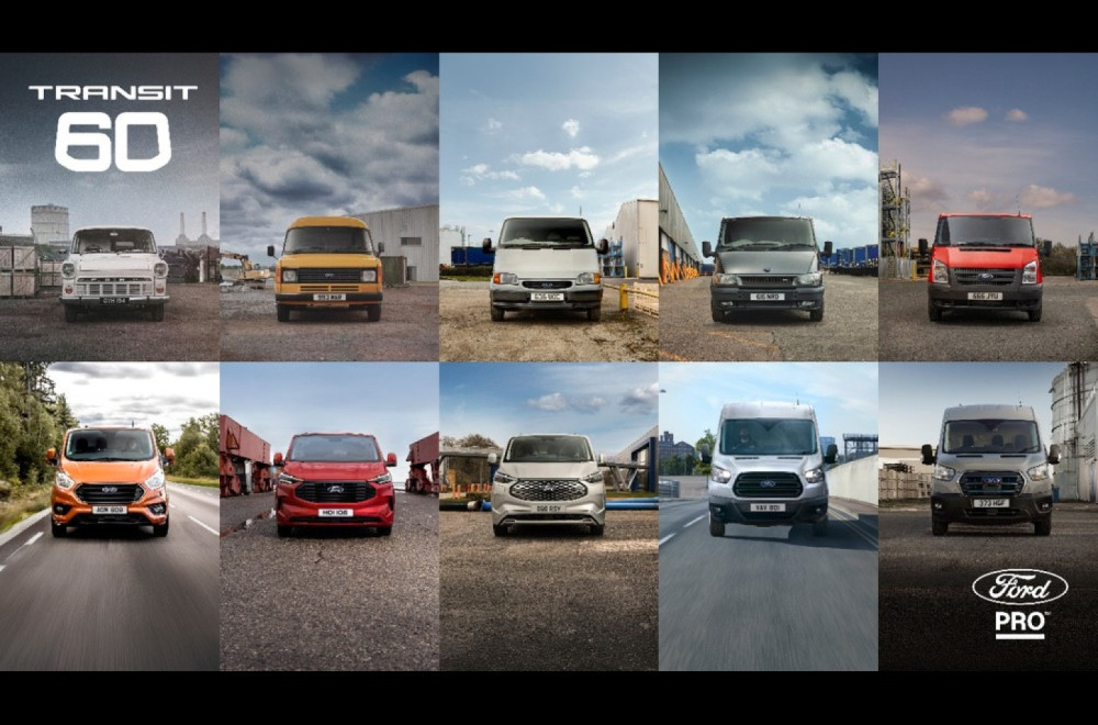 Ford Transit slavi jubilej: 60 godina na usluzi narodu