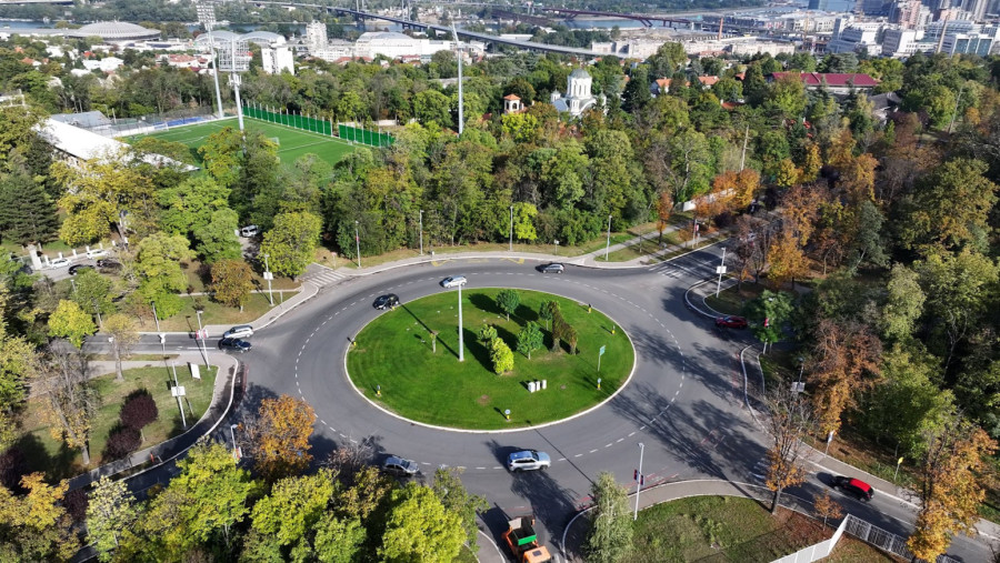 Ovo je najstariji kružni tok u Beogradu FOTO