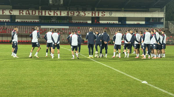 B92.sport na treningu Srbije: U Nišu se kuje plan za Leskovac FOTO/VIDEO