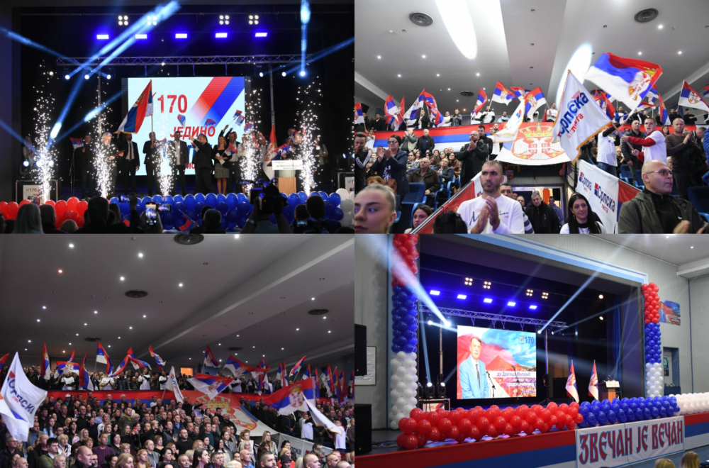 Srpska lista na završnoj konvenciji u Zvečanu: Sutra glasamo za opstanak Srba na KiM FOTO