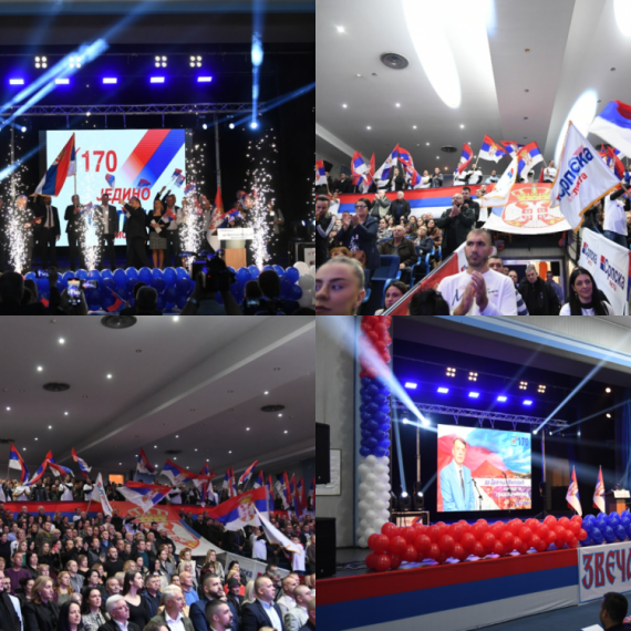 Srpska lista na završnoj konvenciji u Zvečanu: Sutra glasamo za opstanak Srba na KiM FOTO