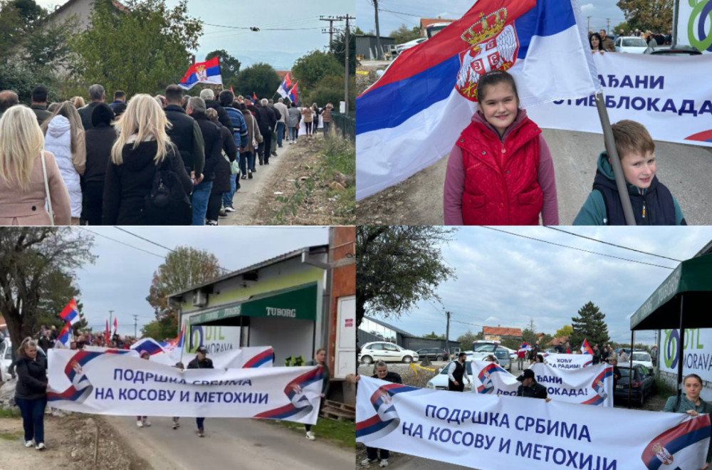 Prelepi prizori iz Kragujevca: Velika podrška srpskom narodu na Kosovu i Metohiji FOTO/VIDEO