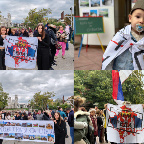 Građani Srbije uz naš narod na KiM; Jasna i snažna poruka: "Kosovo je molitva koja ne prestaje" FOTO/VIDEO