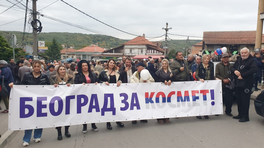 Veličanstvene slike – građani protiv blokada uz srpski narod na KiM; Prestonica na nogama FOTO/VIDEO
