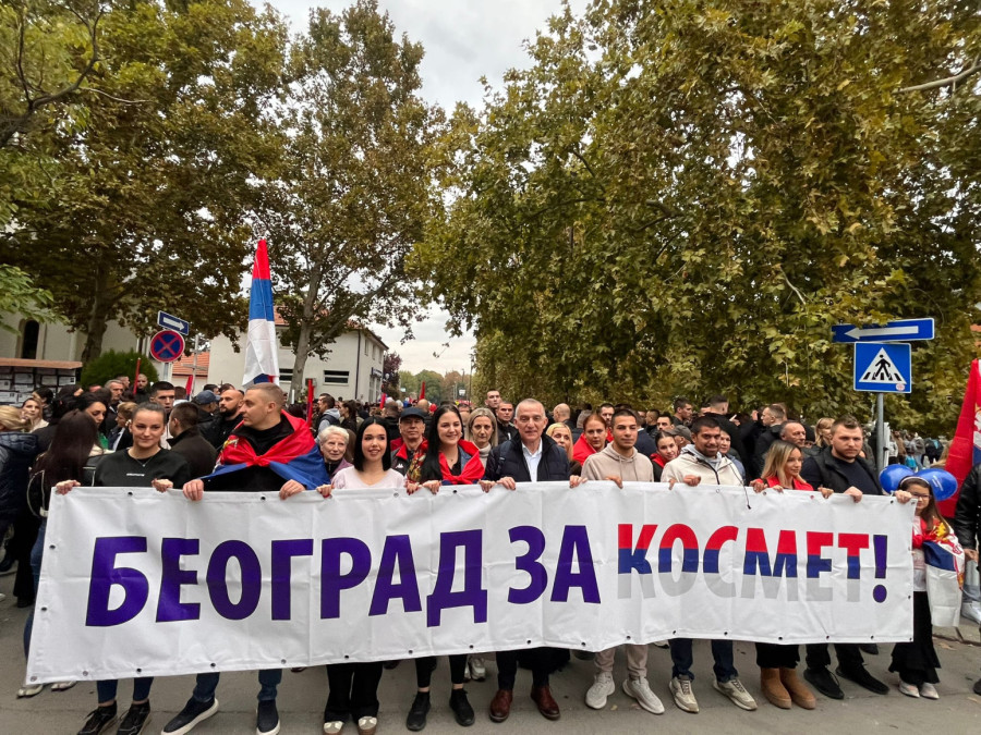 Veličanstvene slike – građani protiv blokada uz srpski narod na KiM; Prestonica na nogama FOTO/VIDEO