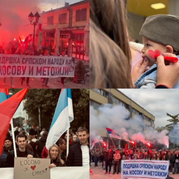 Građani protiv blokada uz Srbe na KiM: Opovo, Čačak, Jagodina, Niš, Pančevo, Negotin, Kraljevo... FOTO/VIDEO