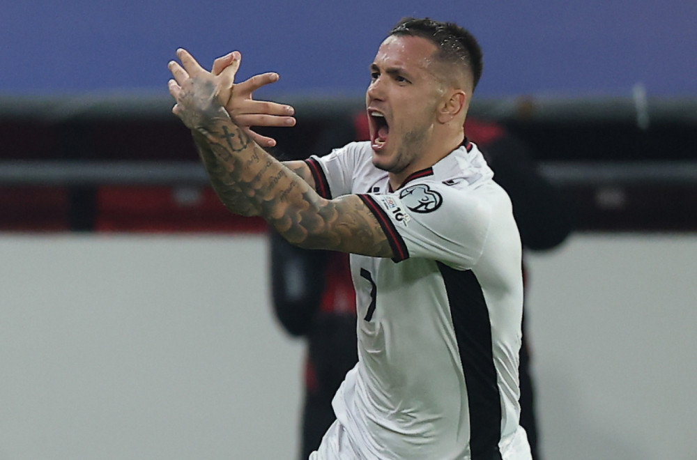 Skandalozna provokacija – dao gol, pa pokazao dvoglavog orla! VIDEO