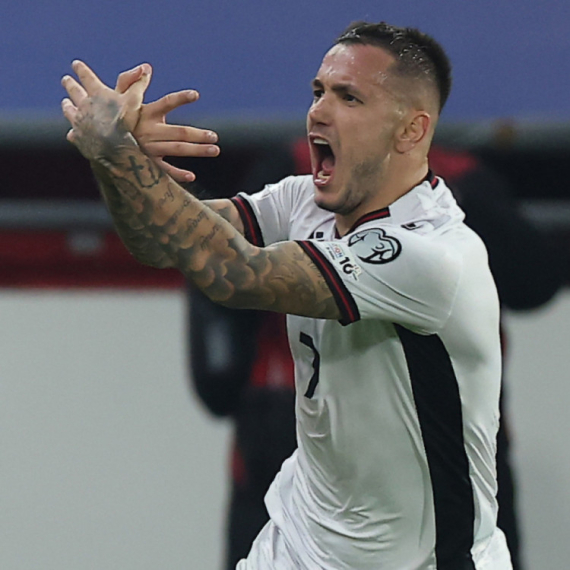 Skandalozna provokacija – dao gol, pa pokazao dvoglavog orla! VIDEO