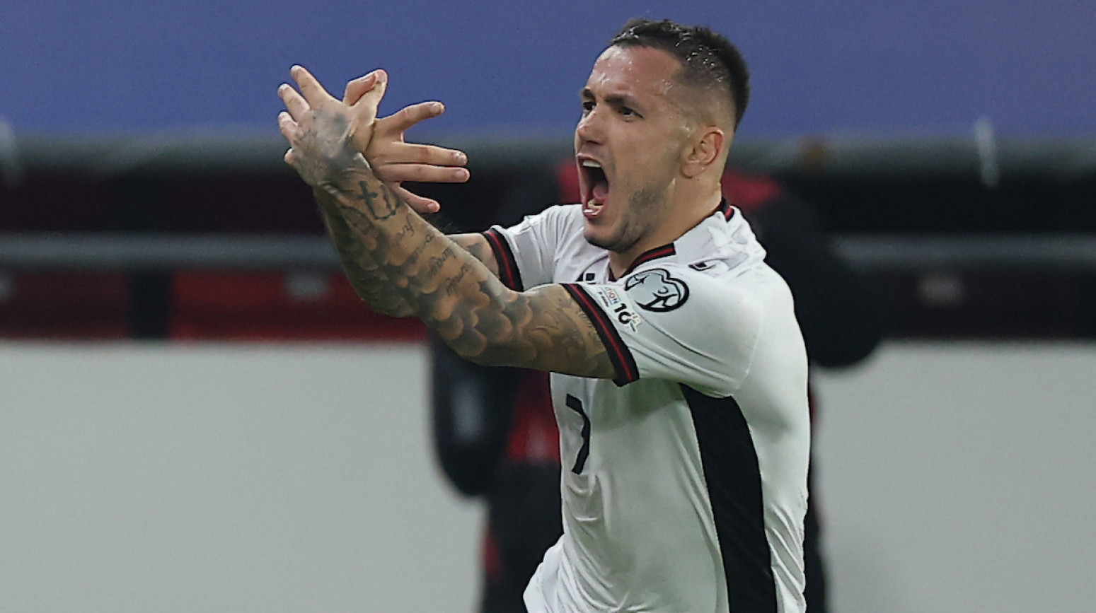 Skandalozna provokacija – dao gol, pa pokazao dvoglavog orla! VIDEO