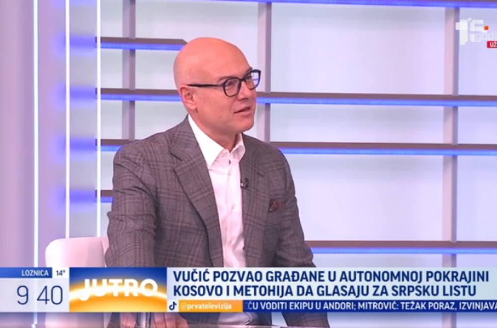 "Nadam se da će Srbi izaći u što većem broju na glasanje": Snažna poruka Vučevića VIDEO