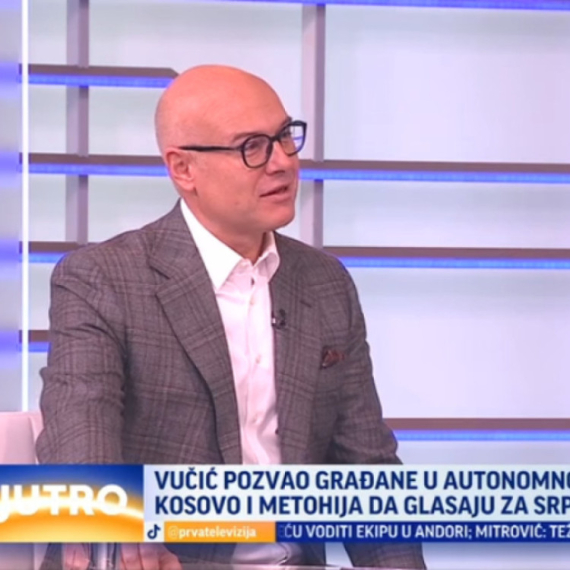 "Nadam se da će Srbi izaći u što većem broju na glasanje": Snažna poruka Vučevića VIDEO