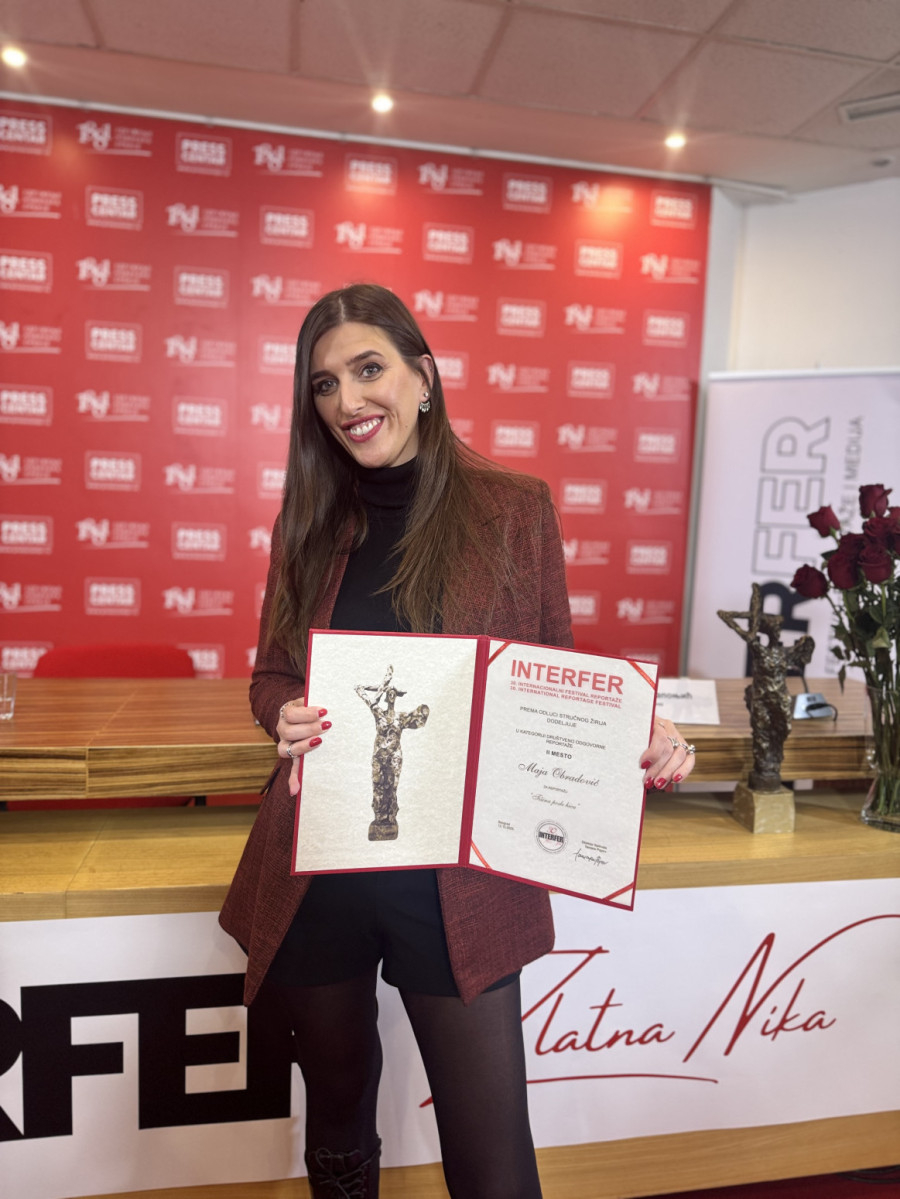 Novinari Prve osvojili nagrade na Interferu