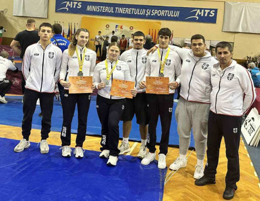 Srpski rvači osvojili devet medalja na Balkanijadi u Rumuniji
