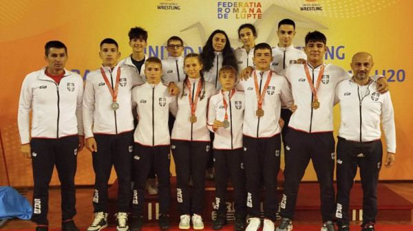 Srpski rvači osvojili devet medalja na Balkanijadi u Rumuniji