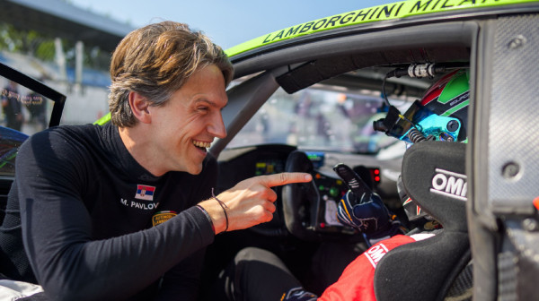 Pavlović drugi u trci lamborginija u Barseloni FOTO/VIDEO