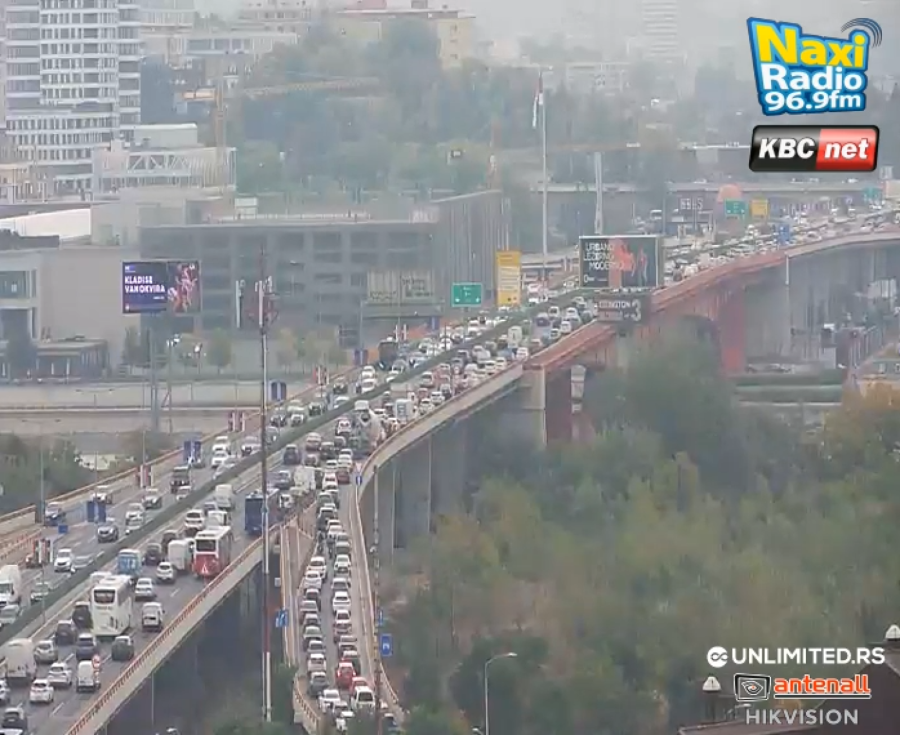 Belgrade gridlocked: Major traffic delays – See the critical areas (PHOTO/VIDEO)