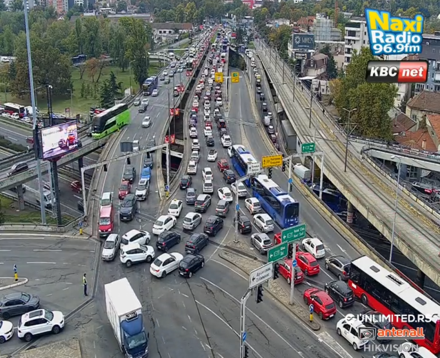 Belgrade gridlocked: Major traffic delays – See the critical areas (PHOTO/VIDEO)