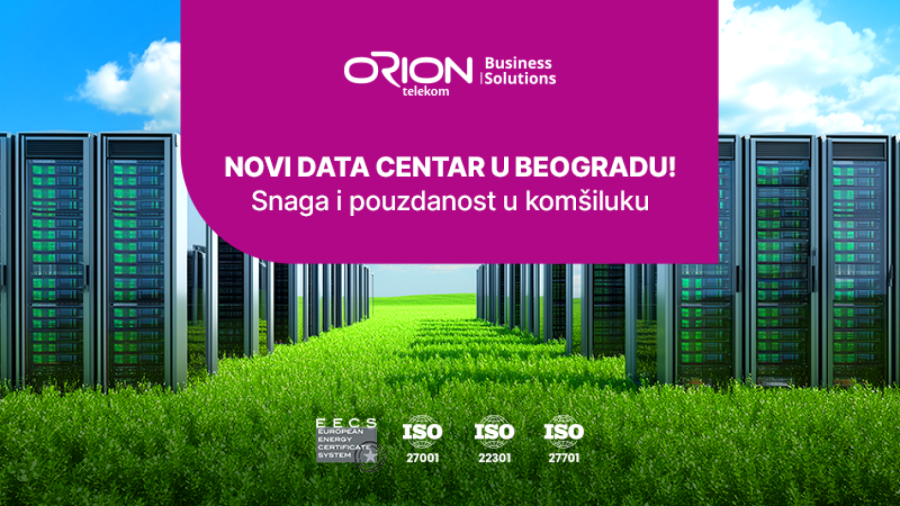 Beograd dobija novi Orion telekom Data centar