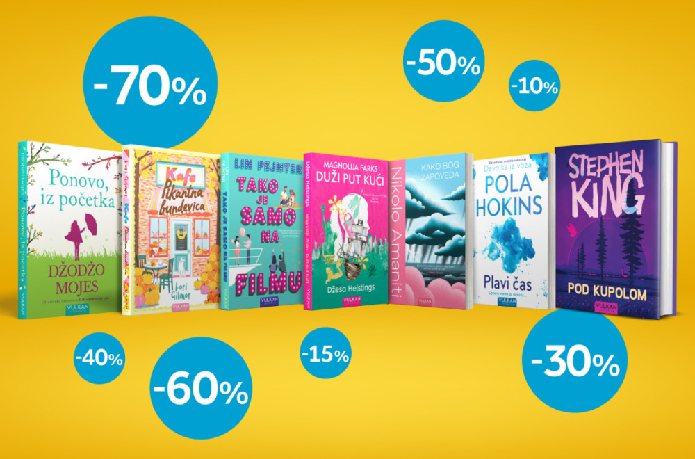 Odbrojavanje je završeno – počinje Vulkanov sajam knjiga!