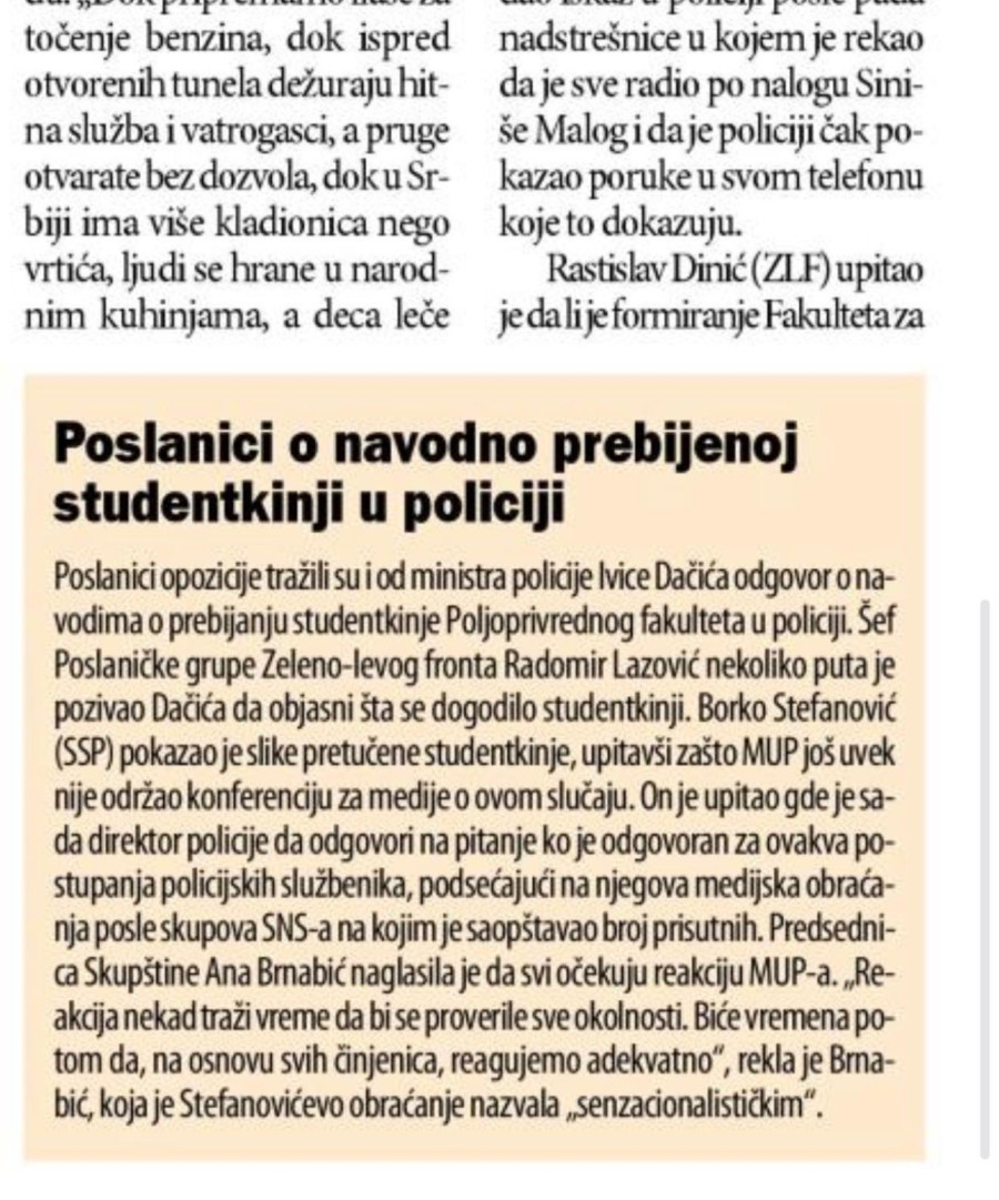 Ovako opozicioni mediji pokušavaju da se operu: Tvrdili da je devojka pretučena, pa ispravljali naslove FOTO